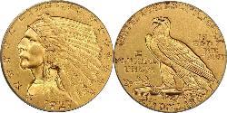 2.5 Dollar 美利堅合眾國 (1776 - ) 金 