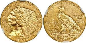 2.5 Dollar 美利堅合眾國 (1776 - ) 金 