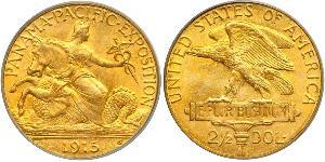 2.5 Dollar 美利堅合眾國 (1776 - ) 金 