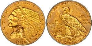 2.5 Dollar 美利堅合眾國 (1776 - ) 金 