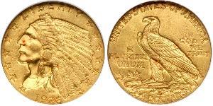 2.5 Dollar 美利堅合眾國 (1776 - ) 金 