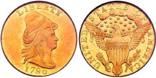 2.5 Dollar 美利堅合眾國 (1776 - ) 金 