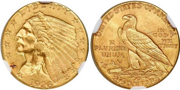 2.5 Dollar 美利堅合眾國 (1776 - ) 金 