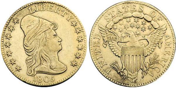 2.5 Dollar 美利堅合眾國 (1776 - ) 金 