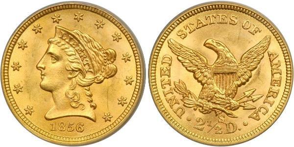 2.5 Dollar 美利堅合眾國 (1776 - ) 金 