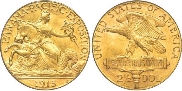 2.5 Dollar 美利堅合眾國 (1776 - ) 金 