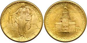 2/5 Dólar Estados Unidos de América (1776 - ) Oro 