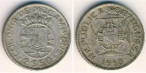 2,5 Escudo Mozambique Argent 