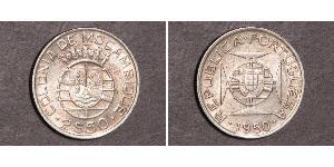 2,5 Escudo Mozambico Argento 