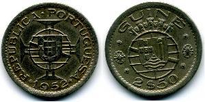 2,5 Escudo Portuguese Guinea (1474-1974) Copper/Nickel 