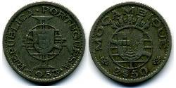 2,5 Escudo Mozambique Níquel/Cobre 
