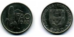 2,5 Escudo Republica Portuguesa (1975 - ) Níquel/Cobre 