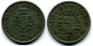 2,5 Escudo Mozambico Rame/Nichel 