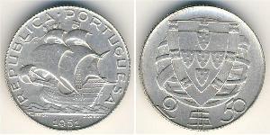 2,5 Escudo Portugal / Portuguese Republic - Dictadura Nacional  