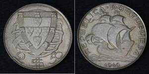 2,5 Escudo Portugal / Portuguese Republic - Dictadura Nacional  