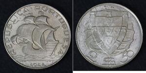 2,5 Escudo Portugal / Portuguese Republic - Dictadura Nacional  