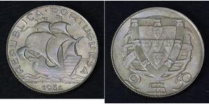 2,5 Escudo Portugal / Portuguese Republic - Dictadura Nacional  