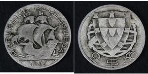 2,5 Escudo Portugal / Portuguese Republic - Dictadura Nacional  