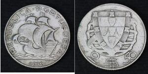 2,5 Escudo Portuguese Republic - Ditadura Nacional (1926 - 1933) / 葡萄牙  