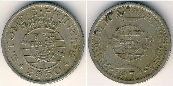 2,5 Escudo 圣多美和普林西比 銅/镍 