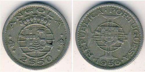 2,5 Escudo 葡屬西非 (1575 - 1975) 銅/镍 