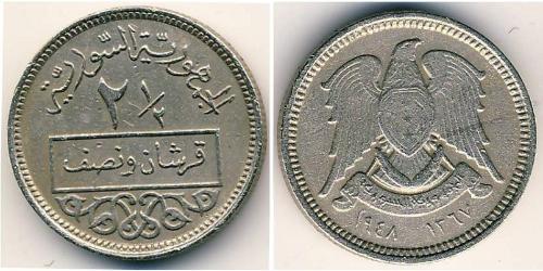 2.5 Piastre Syria Copper/Nickel 