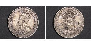 2.5 Shilling Afrique du Sud Argent George V (1865-1936)