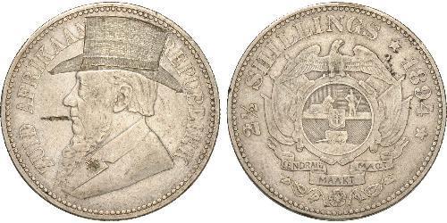 2.5 Shilling Afrique du Sud Argent 