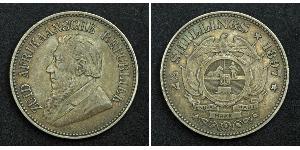 2.5 Shilling Sudafrica Argento Paul Kruger (1825 - 1904)