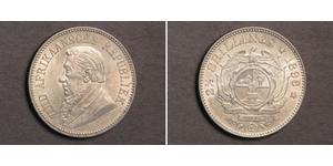 2.5 Shilling Sudafrica Argento Paul Kruger (1825 - 1904)