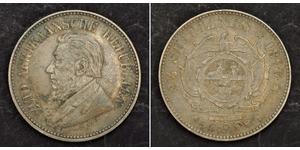 2.5 Shilling Sudafrica Argento Paul Kruger (1825 - 1904)