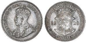 2.5 Shilling Sudafrica Argento Giorgio V (1865-1936)