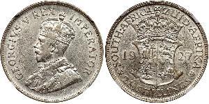 2.5 Shilling Südafrika Silber George V (1865-1936)