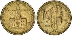 2/5 Долар США (1776 - ) Золото 