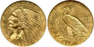 2.5 Долар США (1776 - ) Золото 