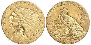 2.5 Долар США (1776 - ) Золото 