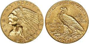 2.5 Долар США (1776 - ) Золото 