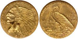 2.5 Долар США (1776 - ) Золото 