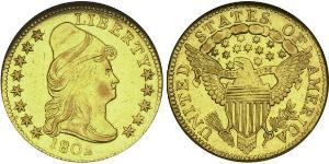 2.5 Долар США (1776 - ) Золото 