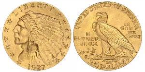 2.5 Долар США (1776 - ) Золото 