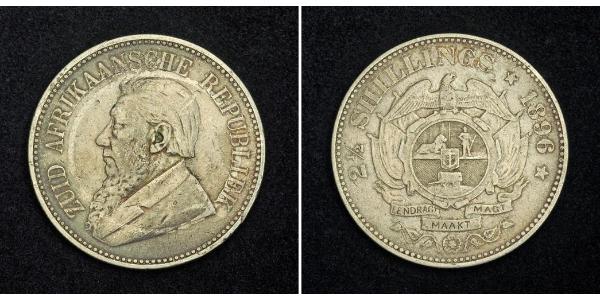 2.5 Шилінг Південно-Африканська Республіка Срібло Поль Крюгер (1825 - 1904)