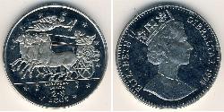 2,8 Ecu Gibraltar Níquel/Cobre Isabel II (1926-2022)