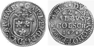 2 Albus null Plata Charles Eugene, 2nd Duke of Arenberg (1633–1681)