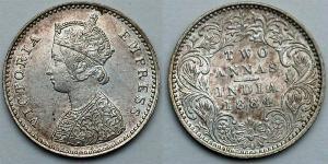 2 Anna Raj Britannico (1858-1947) Argento Vittoria (1819 - 1901)