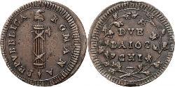 2 Baiocco 教皇国 (754 - 1870) 銅 