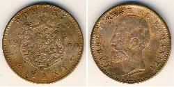 2 Ban Kingdom of Romania (1881-1947) Copper 