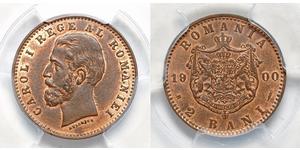 2 Ban Regno di Romania (1881-1947) Rame 