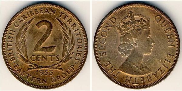 2 Cent  Bronce 