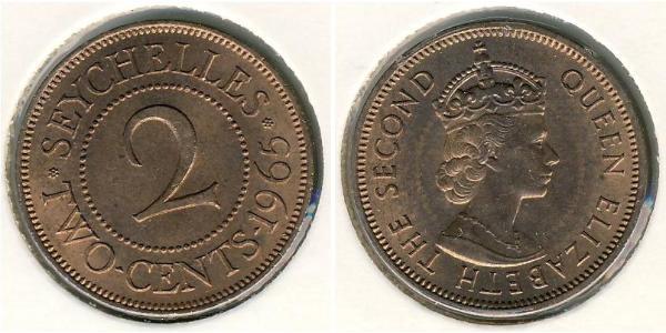2 Cent Seychellen Bronze 
