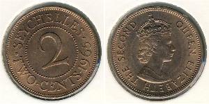 2 Cent Seychelles Bronze 